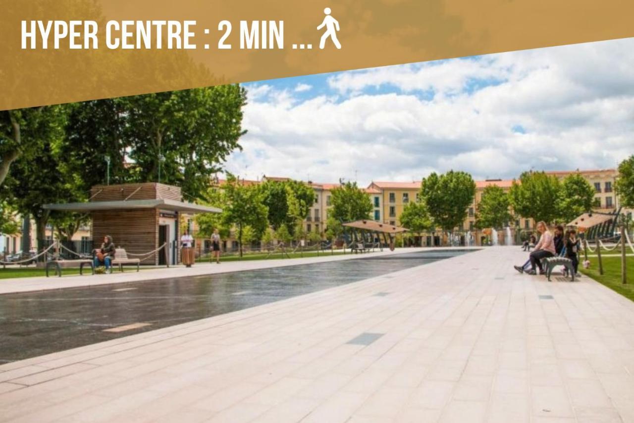 Apartmán Centre Historique - Free Parking - Self Checkin - Wifi - Industriel - SleepntripBéziers Exteriér fotografie